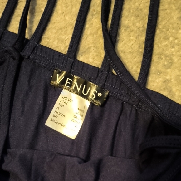 NWT VENUS Navy Blue Maxi Dress - Picture 2 of 3